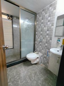 Bathroom Image of 1500 Sq.ft 3 BHK Apartment / Flat for rent in Proviso Sai Proviso Aashlesha, Kopar Khairane Navi Mumbai for Rs. 85000
