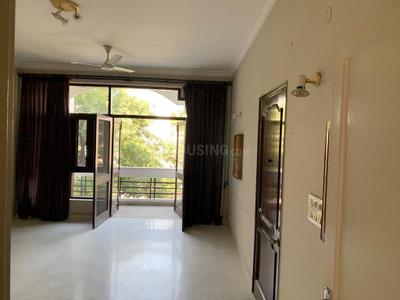 Living Room Image of 2000 Sq.ft 3 BHK Builder Floor for rent in Gulmohar Park New Delhi for Rs. 85000