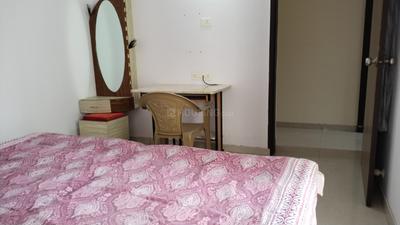 Bedroom Image of 955 Sq.ft 2 BHK Apartment / Flat for rent in Ravinanda Skylights, Wagholi Pune for Rs. 25000