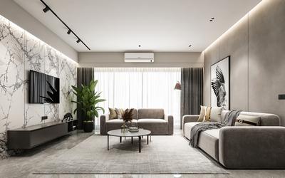 Hall Image of 1715 Sq.ft 3 BHK Apartment / Flat for sale in Althan Surat for Rs. 8100000