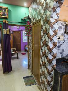 Kitchen Image of 1100 Sq.ft 3 BHK Apartment / Flat for sale in Baguiati Kolkata for Rs. 4700000