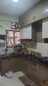 Kitchen Image of 1500 Sq.ft 3 BHK Apartment / Flat for rent in Aakar Canal Kinship, Salaiya Bhopal for Rs. 25000