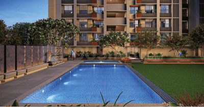 Image of 1800 Sq.ft 3 BHK Apartment / Flat for sale in Vaishno Devi Circle, Ahmedabad for Rs. 7600000