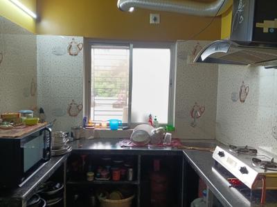 Kitchen Image of 1152 Sq.ft 3 BHK Apartment / Flat for sale in Paschim Barisha Kolkata for Rs. 3500000
