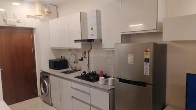 Kitchen Image of 550 Sq.ft 1 RK Apartment / Flat for rent in L And T Raintree Boulevard, Sahakara Nagar Bengaluru for Rs. 45000