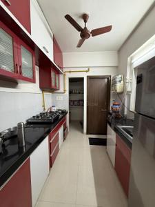 Kitchen Image of 1427 Sq.ft 2.5 BHK Apartment / Flat for rent in Adani Elysium, Shantigram Ahmedabad for Rs. 30000