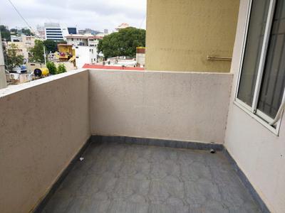 Balcony Image of 1000 Sq.ft 2 BHK Apartment / Flat for rent in Apartment, Halasuru Bengaluru for Rs. 32000