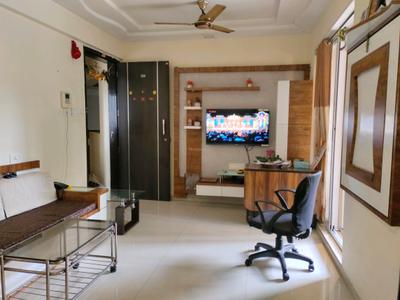 Living Room Image of 990 Sq.ft 2 BHK Apartment / Flat for rent in Airoli Navi Mumbai for Rs. 46000