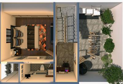 Bedroom Image of 2500 Sq.ft 4 BHK Independent House for sale in Subramanyapura Bengaluru for Rs. 20000000