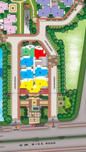 Image of 1660 Sq.ft 3 BHK Apartment / Flat for sale in Charms Iconic Tower, Raj Nagar Extension, Ghaziabad for Rs. 12500000
