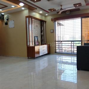 Living Room Image of 1200 Sq.ft 2 BHK Apartment / Flat for rent in Ashtavinayak Aangan, Ulwe Navi Mumbai for Rs. 60000