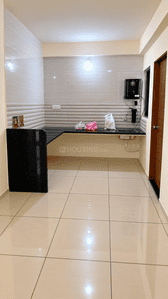 Kitchen Image of 652 Sq.ft 2 BHK Apartment / Flat for sale in Shreeji Sundaram Skyline, Tarsali Vadodara for Rs. 3600000