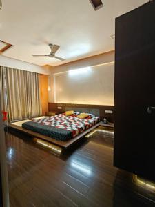 Bedroom Image of 2675 Sq.ft 4 BHK Apartment / Flat for sale in Goyal Riviera Harmony, Prahlad Nagar Ahmedabad for Rs. 25100000