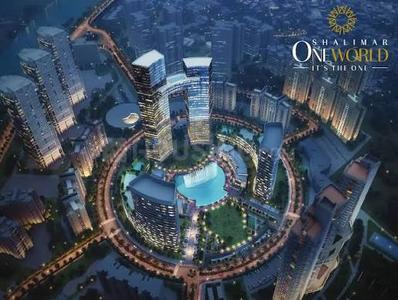 Image of 990 Sq.ft 2 BHK Apartment / Flat for sale in Shalimar Oneworld Vista, Gomti Nagar, Lucknow for Rs. 12000000