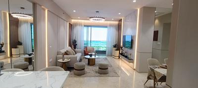 Living Room Image of 2065 Sq.ft 3 BHK Apartment / Flat for sale in Godrej Eternal Palms, Sanpada Navi Mumbai for Rs. 45000000