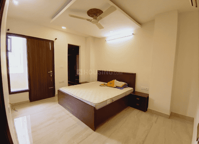 Bedroom Image of 1600 Sq.ft 3 BHK Builder Floor for rent in Sector 46 Gurgaon for Rs. 55000