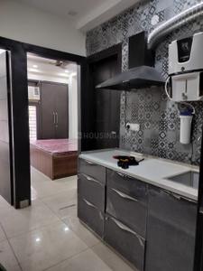 Kitchen Image of 1000 Sq.ft 1 BHK Builder Floor for rent in Royal Homes, Sector 43 Gurgaon for Rs. 30000
