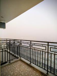 Balcony Image of 541 Sq.ft 1 RK Studio for rent in Omaxe India Trade Centre, Alpha II Greater Noida for Rs. 21000