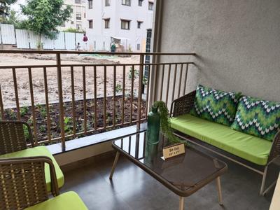 Balcony Image of 1050 Sq.ft 2 BHK Apartment / Flat for sale in Guddwill Elate, Undri Pune for Rs. 6500000