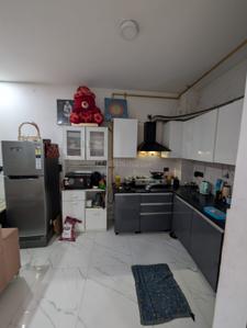 Kitchen Image of 810 Sq.ft 2 BHK Apartment / Flat for sale in Chandan Hola New Delhi for Rs. 4800000