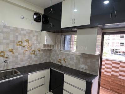 Kitchen Image of 1000 Sq.ft 2 BHK Apartment / Flat for rent in Bhoomika Leo Prime Residency, Kapra Secunderabad for Rs. 17000