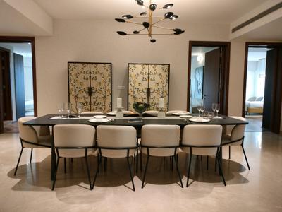 Dining Area Image of 4044 Sq.ft 4 BHK Apartment / Flat for sale in Prestige White Meadows Villas, Whitefield Bengaluru for Rs. 49000000