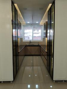 Kitchen Image of 900 Sq.ft 3 BHK Duplex for sale in Madhav Evergreen Residence, Sanauli Zirakpur for Rs. 12900000