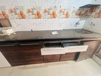Kitchen Image of 656 Sq.ft 1 BHK Apartment / Flat for rent in Thakurli Thane for Rs. 18000