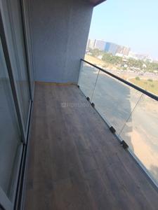 Balcony Image of 2250 Sq.ft 3 BHK Apartment / Flat for sale in Shyam Milestone Regalia, Vesu Surat for Rs. 11250000