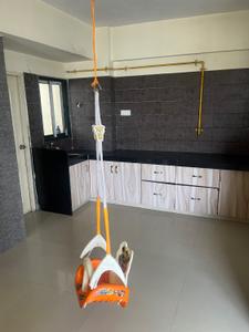 Kitchen Image of 1380 Sq.ft 2 BHK Apartment / Flat for rent in Motera Ahmedabad for Rs. 24000