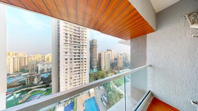 Balcony Image of 1192 Sq.ft 3 BHK Apartment / Flat for sale in Ekta Tripolis, Goregaon West Mumbai for Rs. 40000000