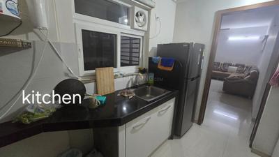 Kitchen Image of 1450 Sq.ft 2.5 BHK Apartment / Flat for rent in Adani Elysium Phase 2 Tower A and I, Shantigram Ahmedabad for Rs. 37000