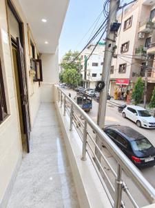 Balcony Image of 1034 Sq.ft 3 BHK Builder Floor for rent in Sector 22 Rohini New Delhi for Rs. 30000