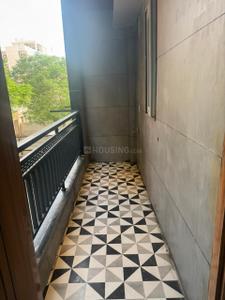 Balcony Image of 650 Sq.ft 2 BHK Builder Floor for rent in Guru Ji Taj Housing, Dwarka Mor New Delhi for Rs. 22000