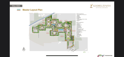 Image of 2211 Sq.ft 3.5 BHK Apartment / Flat for sale in Godrej Zenith, Sector 89, Gurgaon for Rs. 38500000
