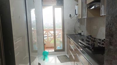 Kitchen Image of 992 Sq.ft 2 BHK Apartment / Flat for sale in Vedant Chetana Indrayani, Kalwa Thane for Rs. 15200000