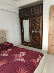 Bedroom Image of 650 Sq.ft 1 BHK Apartment / Flat for rent in Dynamic Crest Phase I Rimo Everest, Khidkali Thane for Rs. 22000