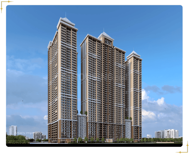 805 Sqft 2 BHK Flat for sale in JP North Barcelona Wing D Mira Road