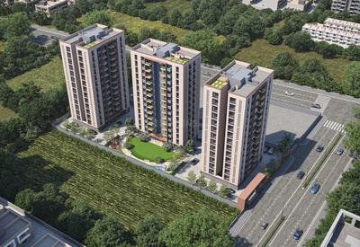 Image of 1251 Sq.ft 2 BHK Apartment / Flat for sale in Shree Prestige Milaar, Pal Gam, Surat for Rs. 5440000