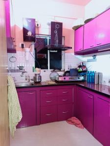 Kitchen Image of 1250 Sq.ft 3 BHK Apartment / Flat for sale in Mukundapur Kolkata for Rs. 9000000