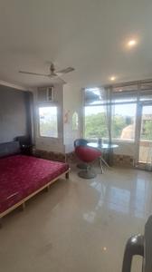 Bedroom Image of 350 Sq.ft 1 RK Builder Floor for rent in Safdarjung Development Area New Delhi for Rs. 25000
