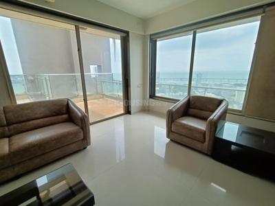 Bedroom Image of 3800 Sq.ft 4 BHK Apartment / Flat for rent in Beaumonde Towers, Prabhadevi Mumbai for Rs. 950000