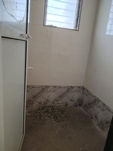 Common Bathroom One Image of 677 Sq.ft 1 BHK Apartment / Flat for sale in King Taj Elite, Pushpak Nagar Navi Mumbai for Rs. 4675000