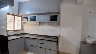 Kitchen Image of 1200 Sq.ft 4.5 BHK Independent House for rent in Waghodia Road Vadodara for Rs. 25000