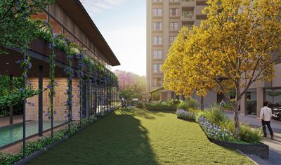 Image of 1850 Sq.ft 3 BHK Apartment / Flat for sale in South Bopal, Ahmedabad for Rs. 7475000