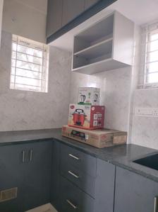 Kitchen Image of 600 Sq.ft 1 BHK Independent House for rent in Bellandur Bengaluru for Rs. 30000