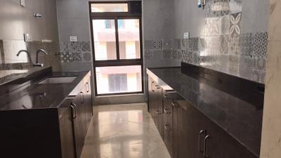 Kitchen Image of 800 Sq.ft 2 BHK Apartment / Flat for rent in Shreedham Classic, Goregaon West Mumbai for Rs. 65000