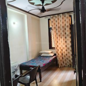 Bedroom Image of 400 Sq.ft 1 BHK Builder Floor for sale in New Ashok Nagar New Delhi for Rs. 2200000