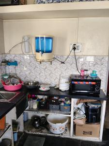 Kitchen Image of 950 Sq.ft 2 BHK Apartment / Flat for rent in Laxminagar Nagpur for Rs. 30000
