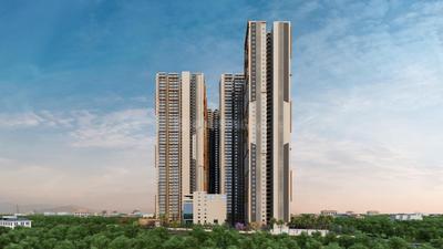 Building Image of 1572 Sq.ft 2.5 BHK Apartment / Flat for sale in Candeur Lakescape, Kondapur Hyderabad for Rs. 13362000